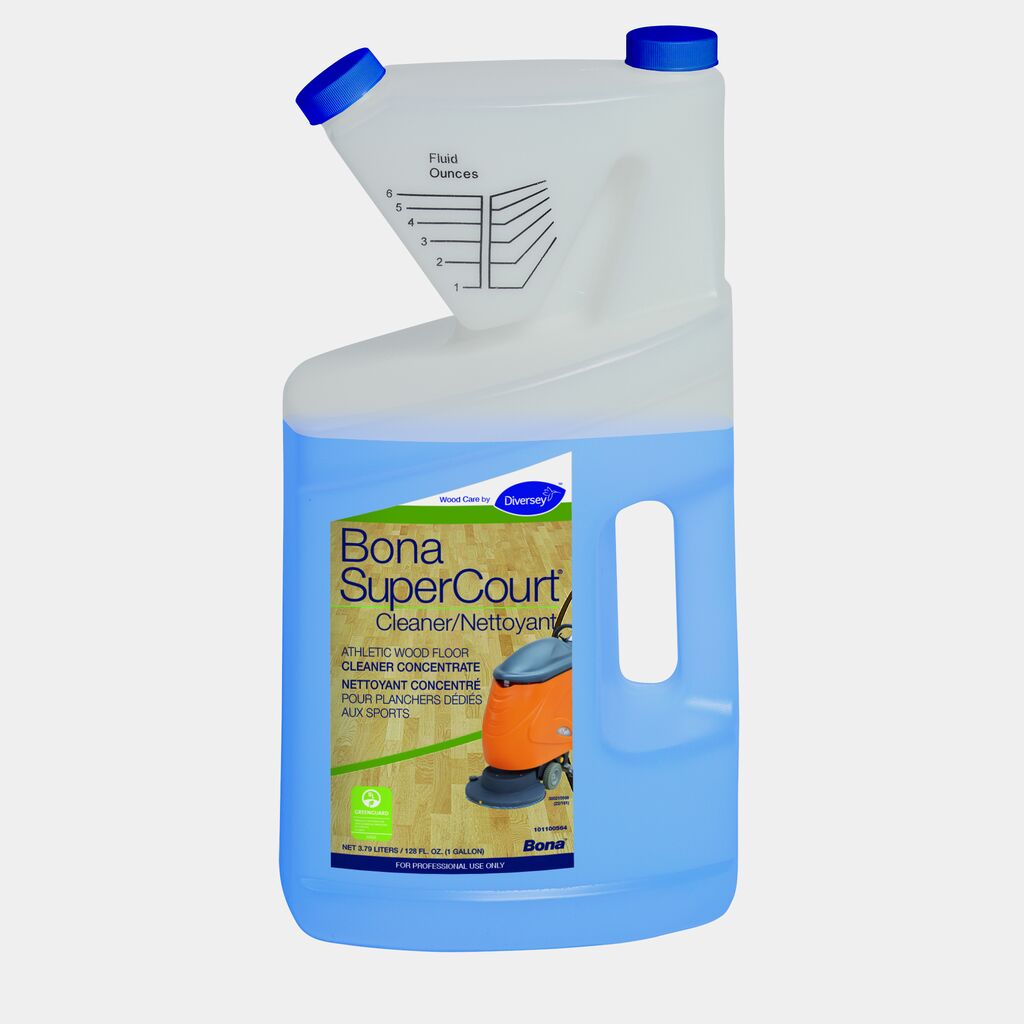 Bona SuperCourt® Cleaner, 1gal, 4/CT